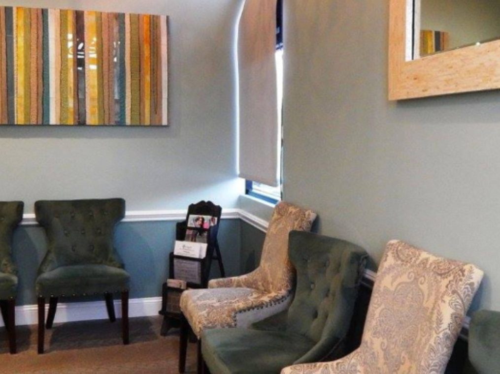 waiting area at Green Meadow Dental